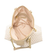 POLLINI HERITAGE Dome shoulder bag with chain handles ivory - Women&rsquo;s Bags - 5