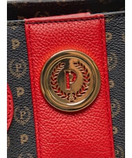 POLLINI HERITAGE Handbag, with shoulder strap black lacquer - Women&rsquo;s Bags - 4