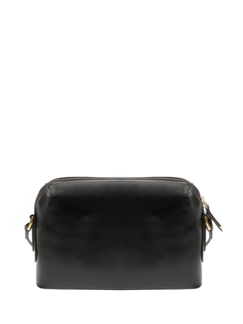 CECILIA Shoulder bag, in leather Black Gold - Women&rsquo;s Bags