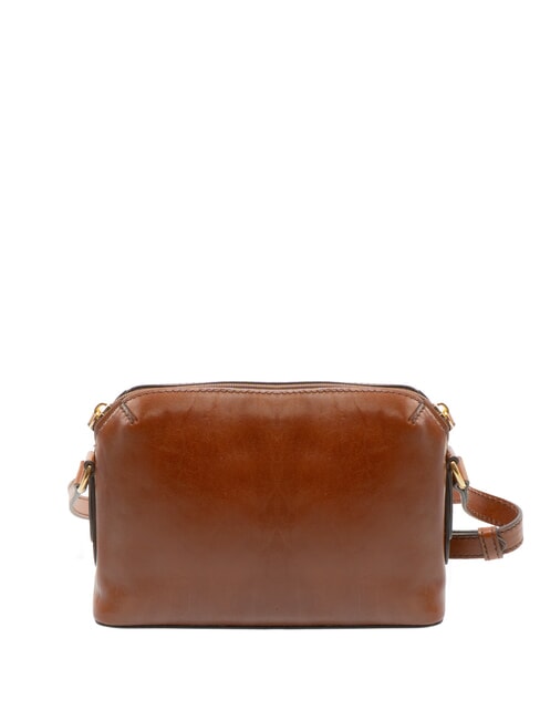 CECILIA Shoulder bag, in leather BROWN - Women&rsquo;s Bags