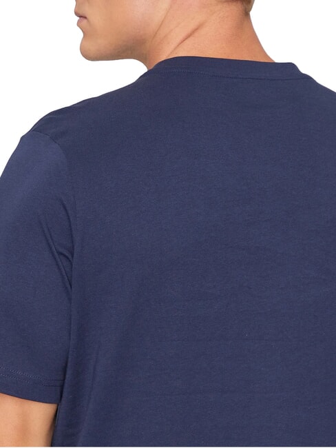 LOGO Short-sleeved T-shirt blue marine - T-shirt