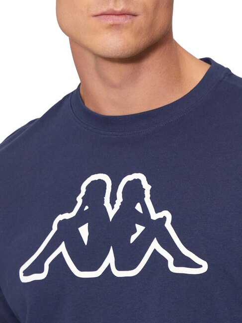LOGO Short-sleeved T-shirt blue marine - T-shirt