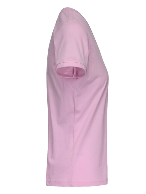 LOGO Short-sleeved T-shirt pink nosegay - T-shirt