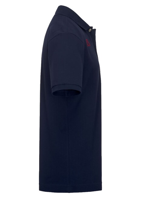 LOGO Short-sleeved polo shirt blue marine58 - Polo shirt