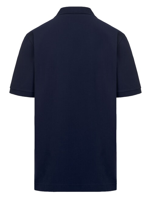 LOGO Short-sleeved polo shirt blue marine58 - Polo shirt