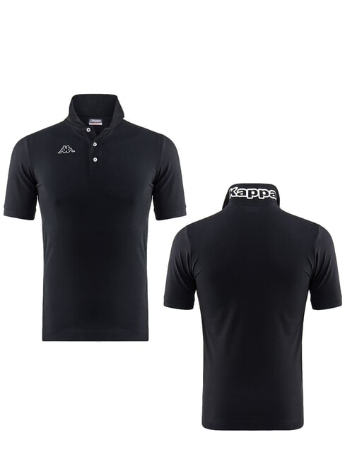 LOGO Short-sleeved polo shirt black and white - Polo shirt