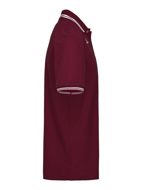 LOGO Short-sleeved polo shirt red dahlia - Polo shirt