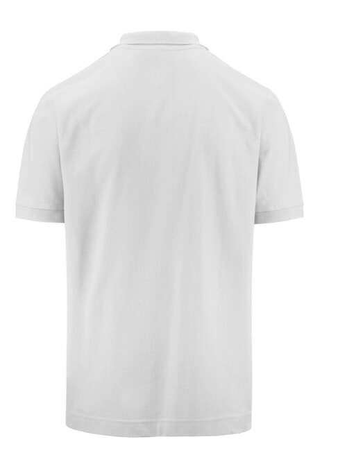 LOGO Short-sleeved polo shirt white - Polo shirt