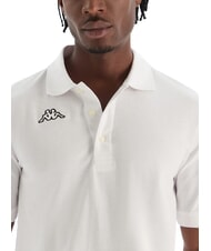 KAPPA LOGO Short-sleeved polo shirt white - Polo shirt - 3