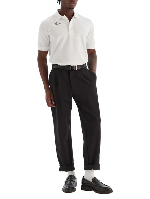 LOGO Short-sleeved polo shirt white - Polo shirt