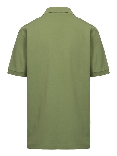 LOGO Short-sleeved polo shirt green turtle - Polo shirt
