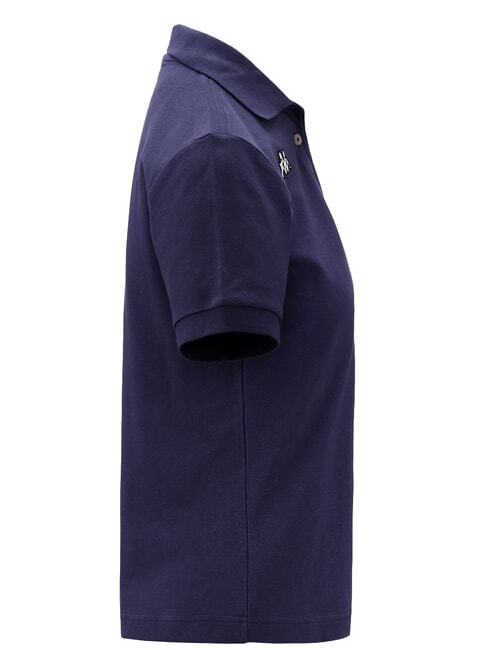 LOGO Short-sleeved polo shirt blue maritime - Polo shirt