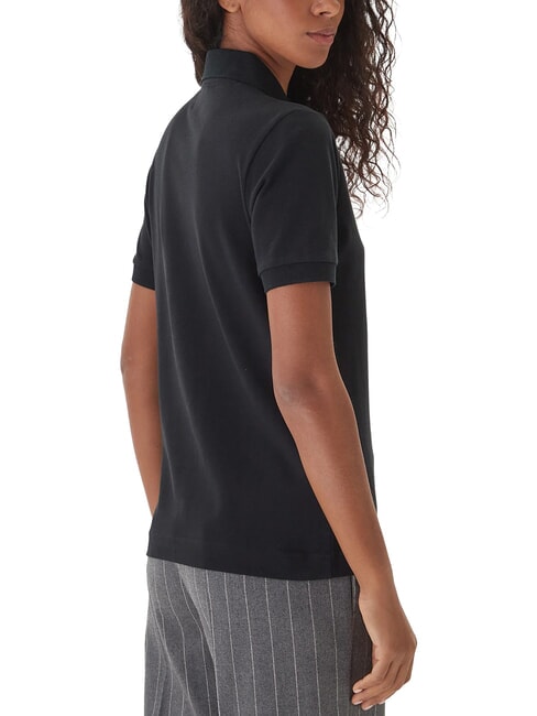 LOGO Short-sleeved polo shirt black - Polo shirt