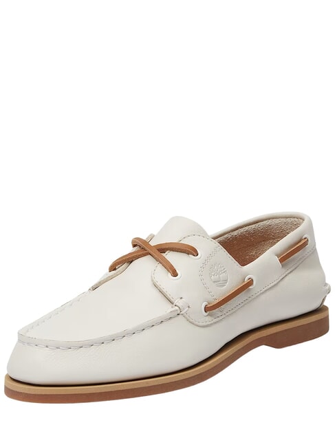 CLASSIC BOAT  Leather boat shoes light beige - Women&rsquo;s shoes