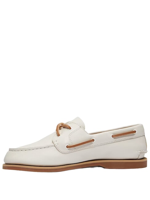 CLASSIC BOAT  Leather boat shoes light beige - Women&rsquo;s shoes