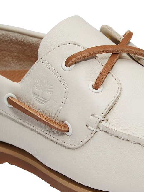 CLASSIC BOAT  Leather boat shoes light beige - Women&rsquo;s shoes