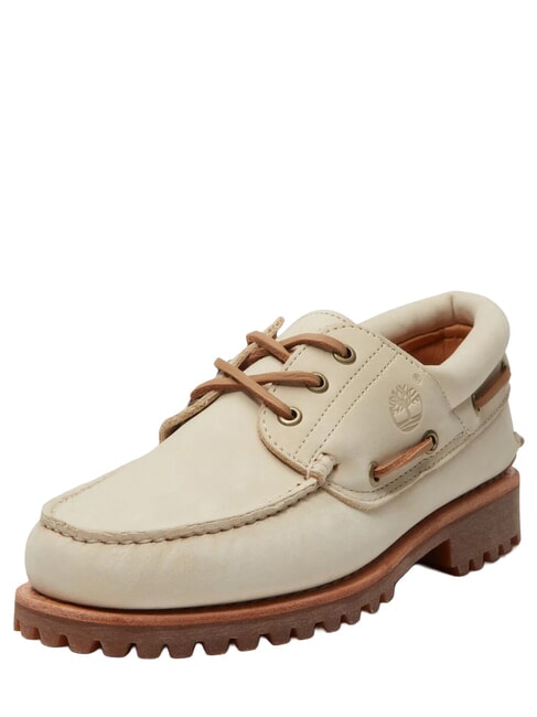 AUTHENTIC  Leather boat shoes light beige - Men&rsquo;s shoes