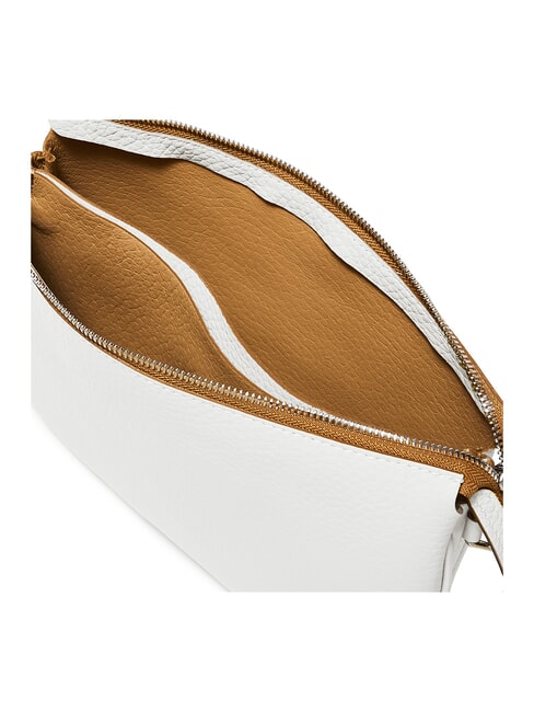 MIA Hammered leather bag with shoulder strap white-nature - Women&rsquo;s Bags