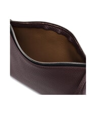 GIANNI CHIARINI HERMY Leather clutch bag with shoulder strap plum-beaver - Women&rsquo;s Bags - 5