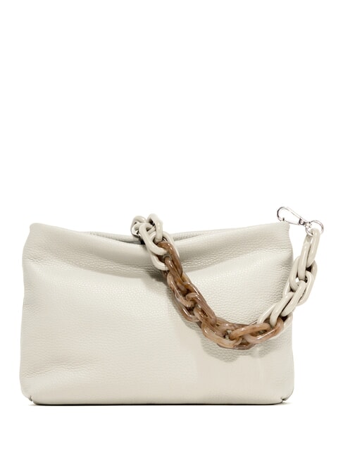 BRENDA Leather bag with shoulder strap MARBLE - Women&rsquo;s Bags