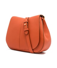 GIANNI CHIARINI HELENA ROUND Leather bag with double shoulder strap coral - Women&rsquo;s Bags - 3