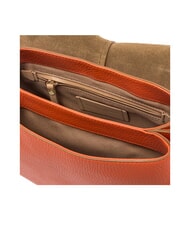 GIANNI CHIARINI HELENA ROUND Leather bag with double shoulder strap coral - Women&rsquo;s Bags - 5
