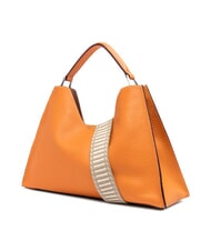 GIANNI CHIARINI AURORA Leather handbag with pouch flame orange-sand - Women&rsquo;s Bags - 3