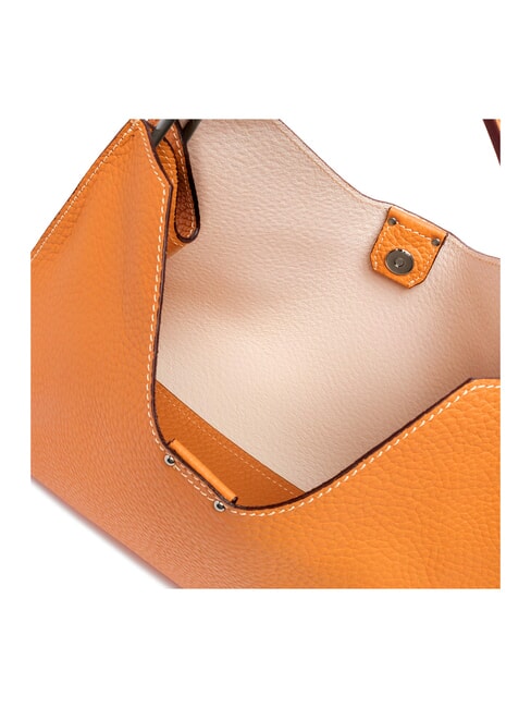 AURORA Leather handbag with pouch flame orange-sand - Women&rsquo;s Bags