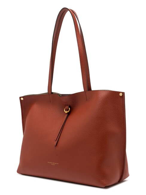 EGLE Leather Shopping Bag brick red - Women&rsquo;s Bags