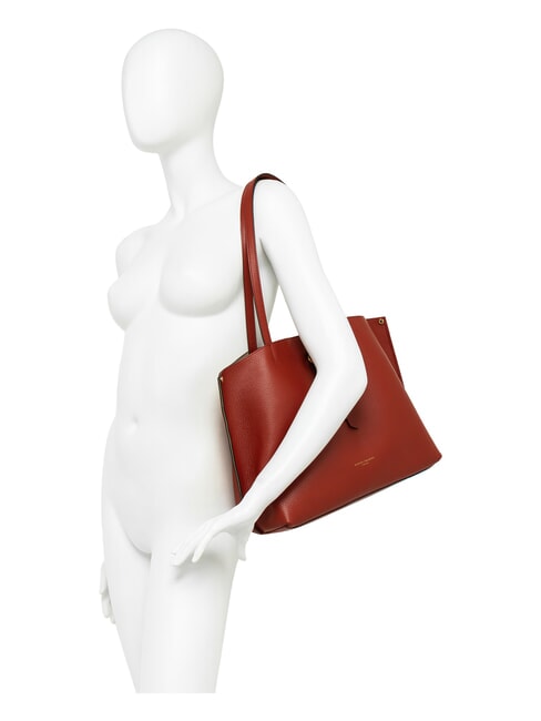 EGLE Leather Shopping Bag brick red - Women&rsquo;s Bags