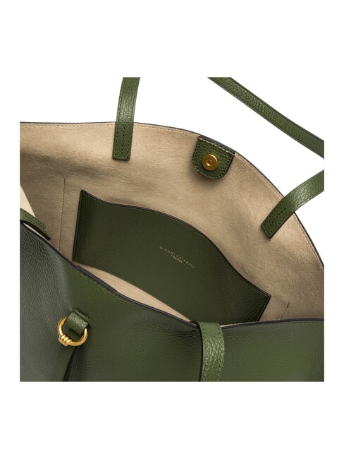 EGLE Leather Shopping Bag deep fire - Women&rsquo;s Bags