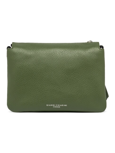 THREE  Mini shoulder bag, in leather deep fire - Women&rsquo;s Bags