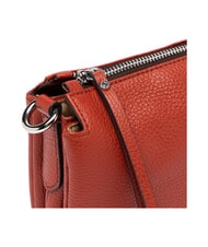 GIANNI CHIARINI THREE  Mini shoulder bag, in leather brick red - Women&rsquo;s Bags - 4