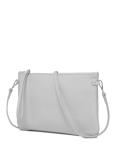 HERMY Leather clutch bag with shoulder strap ice chalk-beaver - Women&rsquo;s Bags