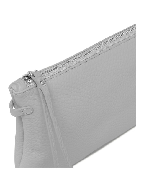 HERMY Leather clutch bag with shoulder strap ice chalk-beaver - Women&rsquo;s Bags