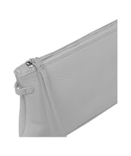 GIANNI CHIARINI HERMY Leather clutch bag with shoulder strap ice chalk-beaver - Women&rsquo;s Bags - 4