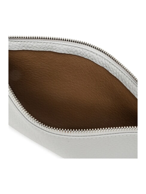 HERMY Leather clutch bag with shoulder strap ice chalk-beaver - Women&rsquo;s Bags