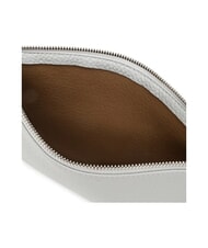 GIANNI CHIARINI HERMY Leather clutch bag with shoulder strap ice chalk-beaver - Women&rsquo;s Bags - 5