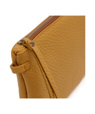 GIANNI CHIARINI HERMY Leather clutch bag with shoulder strap golden amber-beaver - Women&rsquo;s Bags - 4