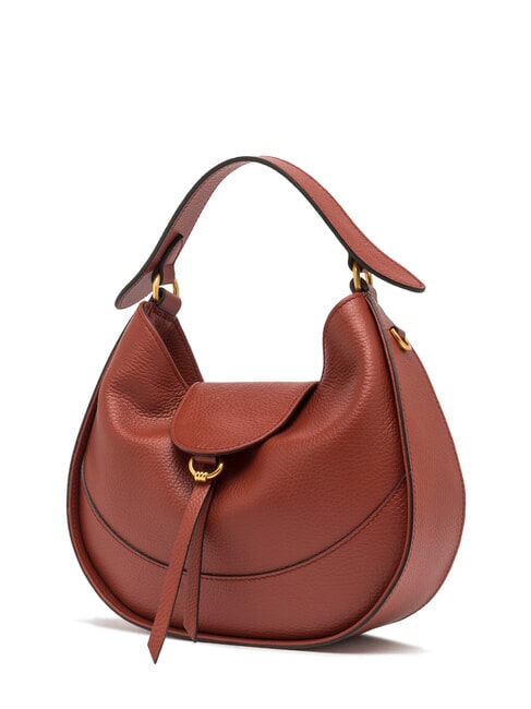 EDITH Leather handbag with shoulder strap brick red - Women&rsquo;s Bags