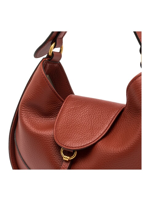 EDITH Leather handbag with shoulder strap brick red - Women&rsquo;s Bags