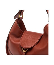 GIANNI CHIARINI EDITH Leather handbag with shoulder strap brick red - Women&rsquo;s Bags - 4