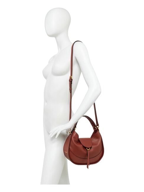 EDITH Leather handbag with shoulder strap brick red - Women&rsquo;s Bags