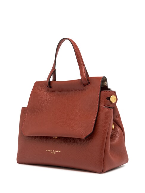 OTTAVIA Leather bag Made in Italy brick red - Women&rsquo;s Bags