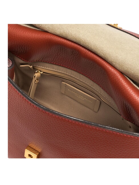 OTTAVIA Leather bag Made in Italy brick red - Women&rsquo;s Bags