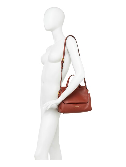 OTTAVIA Leather bag Made in Italy brick red - Women&rsquo;s Bags