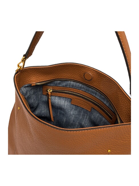 OLGA Leather shoulder bag with shoulder strap LEATHER - Women&rsquo;s Bags