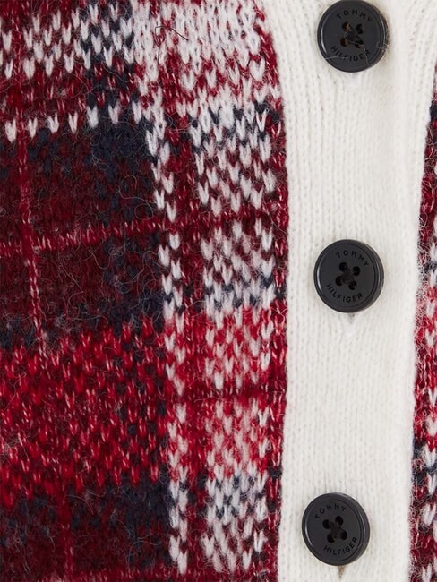 TH Cardigan multi-check - Children's Sweaters