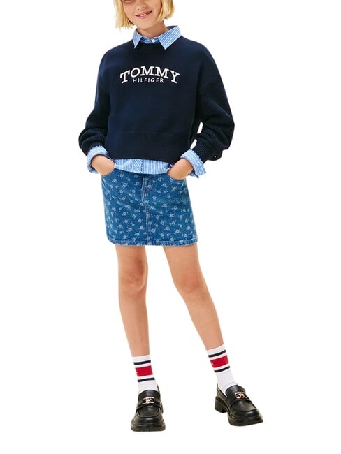 TH Girls' crew neck sweater desert sky - Children's Sweaters