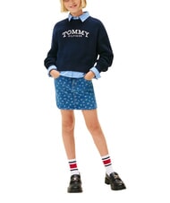 TOMMY HILFIGER TH Girls' crew neck sweater desert sky - Children's Sweaters - 2